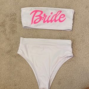 COPY - Bride bathing suit size small